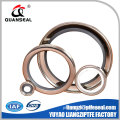 Factory price Double lips stainless steel ptfe oil seal